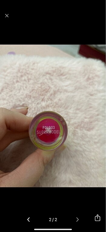NYX Bir kere kullandım