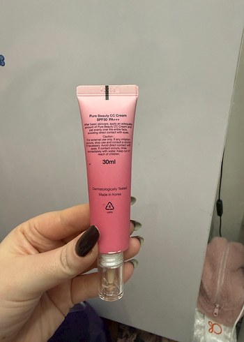Pure Beauty CC Krem  1 kere kullandım sadece - Görsel 2
