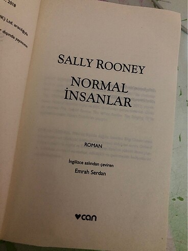  Beden Renk NORMAL İNSANLAR SALLY ROONEY