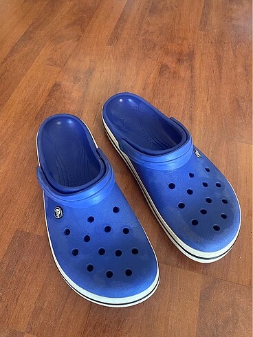 42 Beden mavi Renk Orjinal crocs deniz terliği