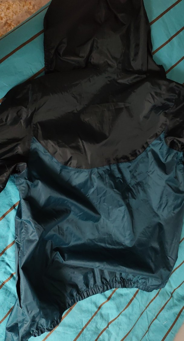 Erkek Lacivert Kapüşonlu Rüzgarlık Ceket - Görsel 3