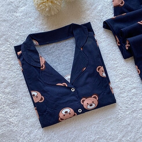 Diğer Lacivert ayıcıklı pijama