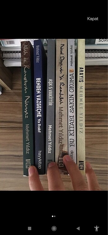 Mehmet Yıldız?ın kitapları