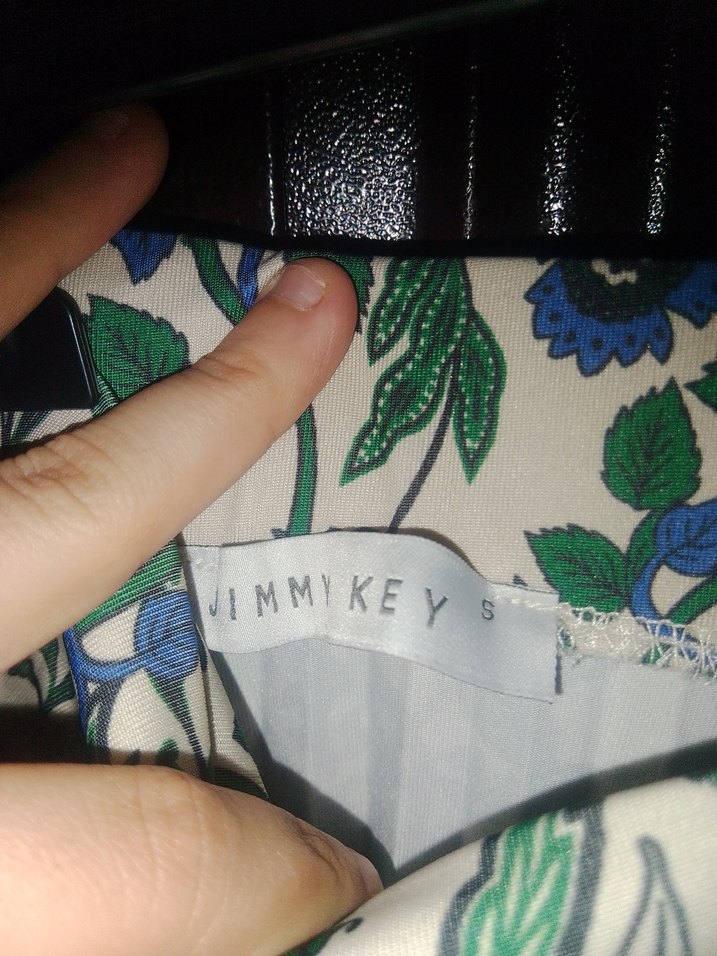 Bohem Pileli Uzun Desenli Etek - Görsel 2