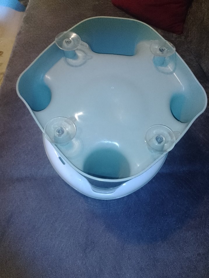 Gri-mavi Bebek Mama Sandalyesi - Görsel 3