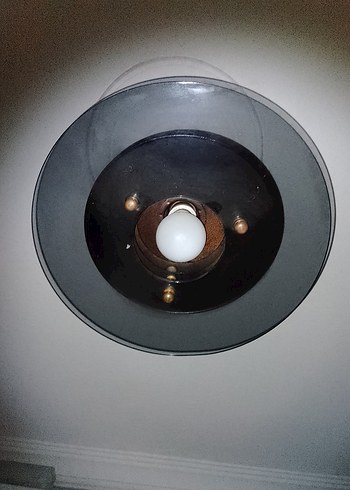 Siyah Tavan Lambası - Görsel 3