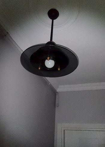 Siyah Tavan Lambası - Görsel 6