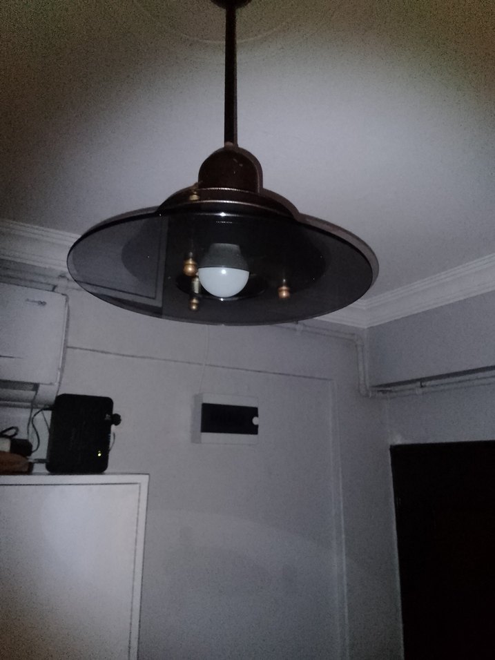 Siyah Tavan Lambası - Görsel 2