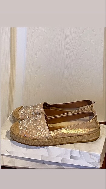 36 Beden TAŞLI ESPADRİL!!!