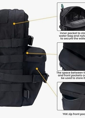Savaş ordu taktik çantası sıfır ve orijinal - Görsel 2