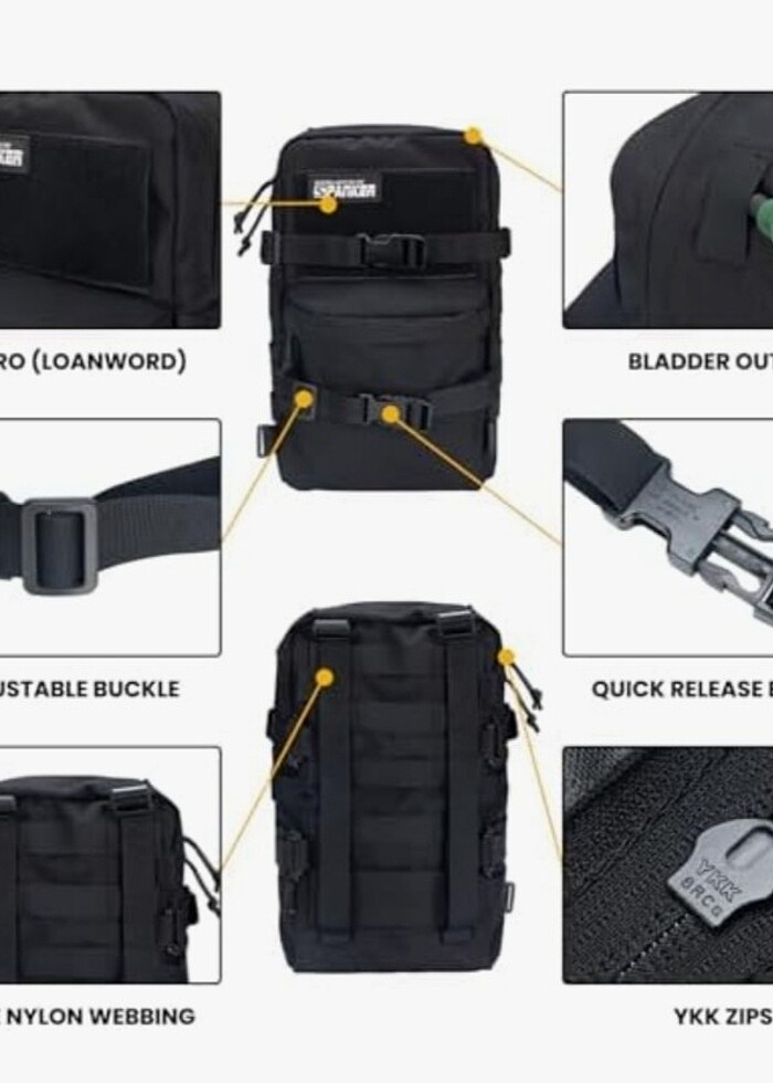 Savaş ordu taktik çantası sıfır ve orijinal - Görsel 5