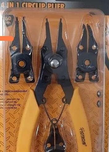 Hoteche 4'ü 1 arada Segman Pensesi 6 inç (101004)