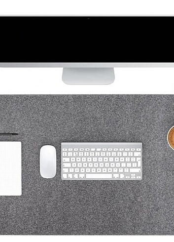 mouse pad keçe deri polyester sıfır - Görsel 3