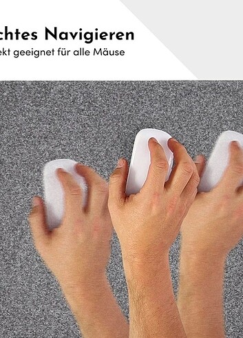 mouse pad keçe deri polyester sıfır - Görsel 5