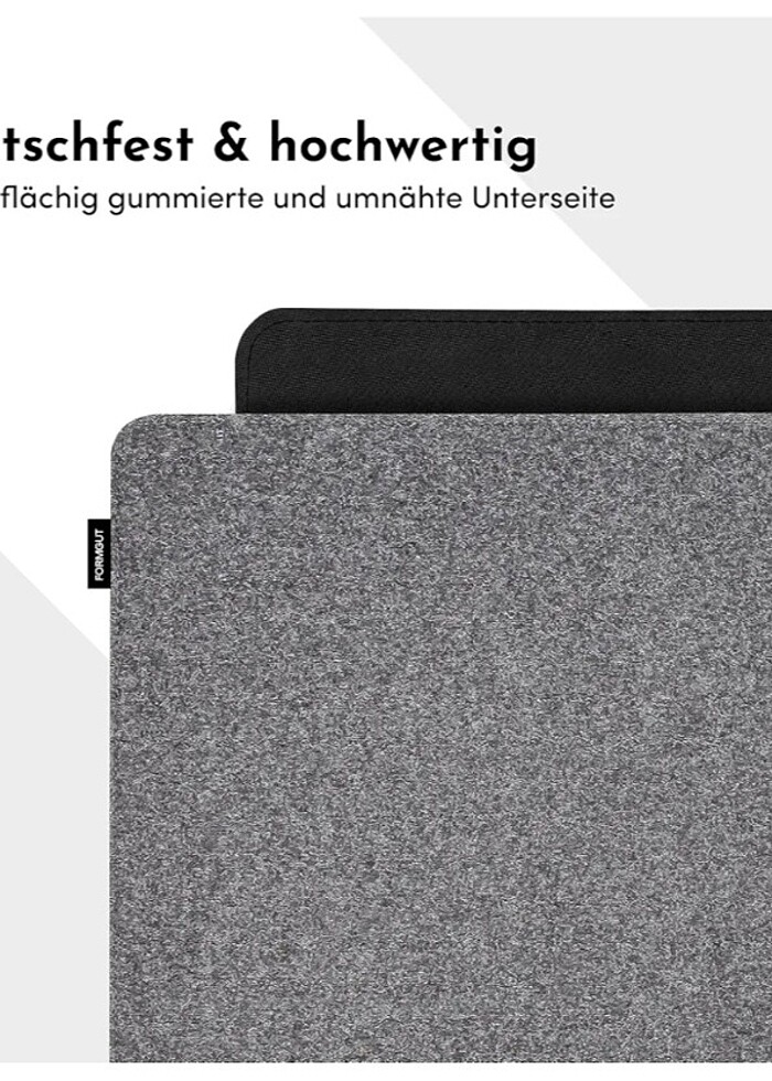 mouse pad keçe deri polyester sıfır - Görsel 4