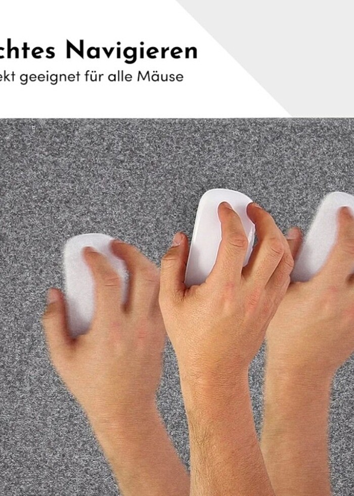 mouse pad keçe deri polyester sıfır - Görsel 5