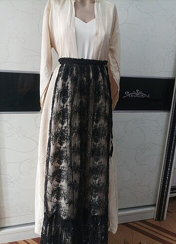 Diğer Yöresel kaftan üç etek abaya