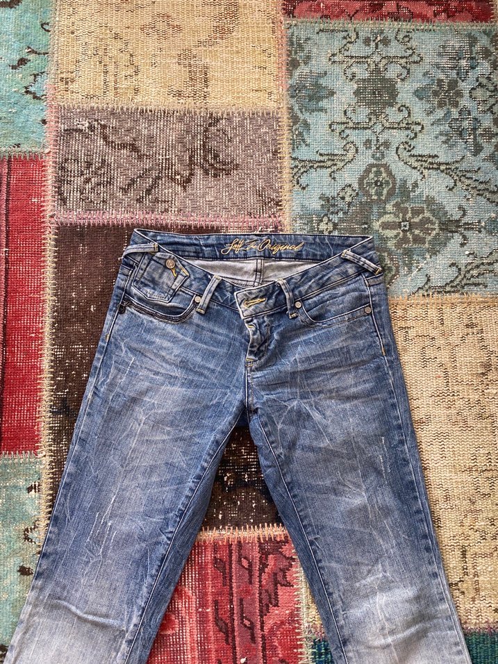 kot düşük bel pantolon - Görsel 2