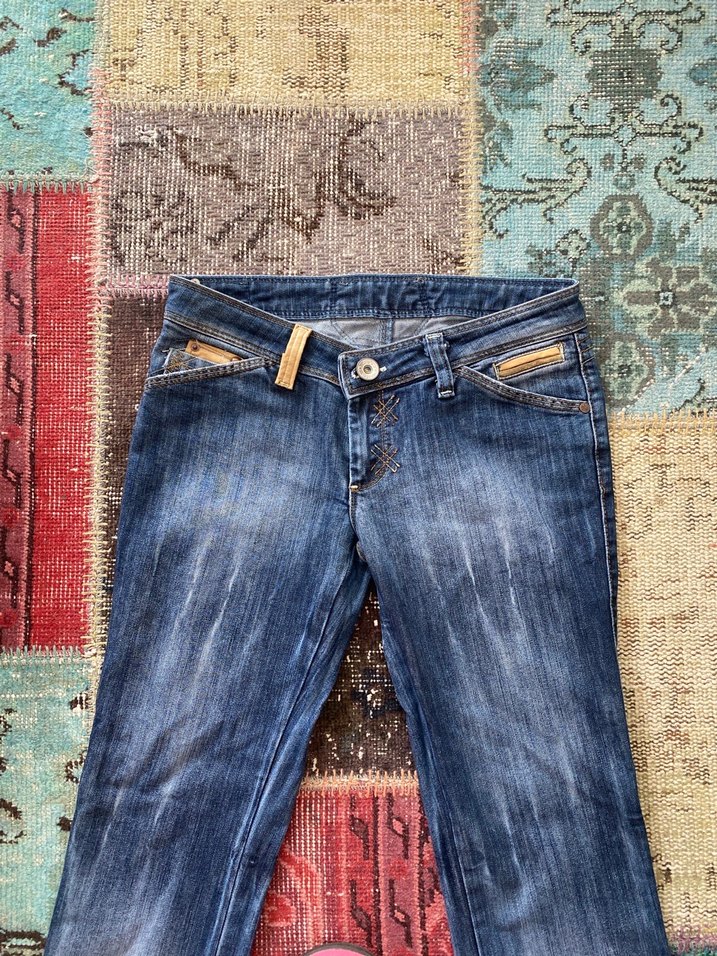 kot düşük bel pantolon - Görsel 2