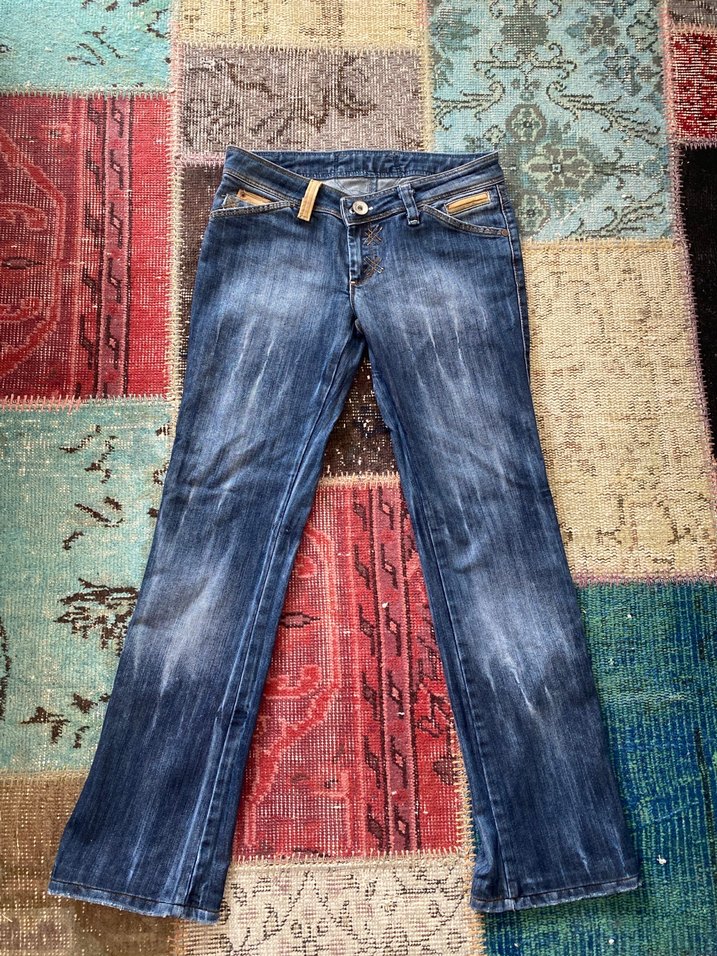 kot düşük bel pantolon - Görsel 3