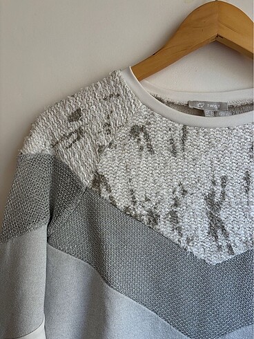 s Beden beyaz Renk Twist sweatshirt