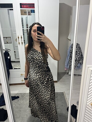 Leopar elbise