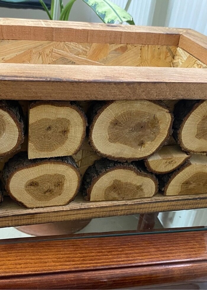 Kütük sandık kutu - Görsel 4