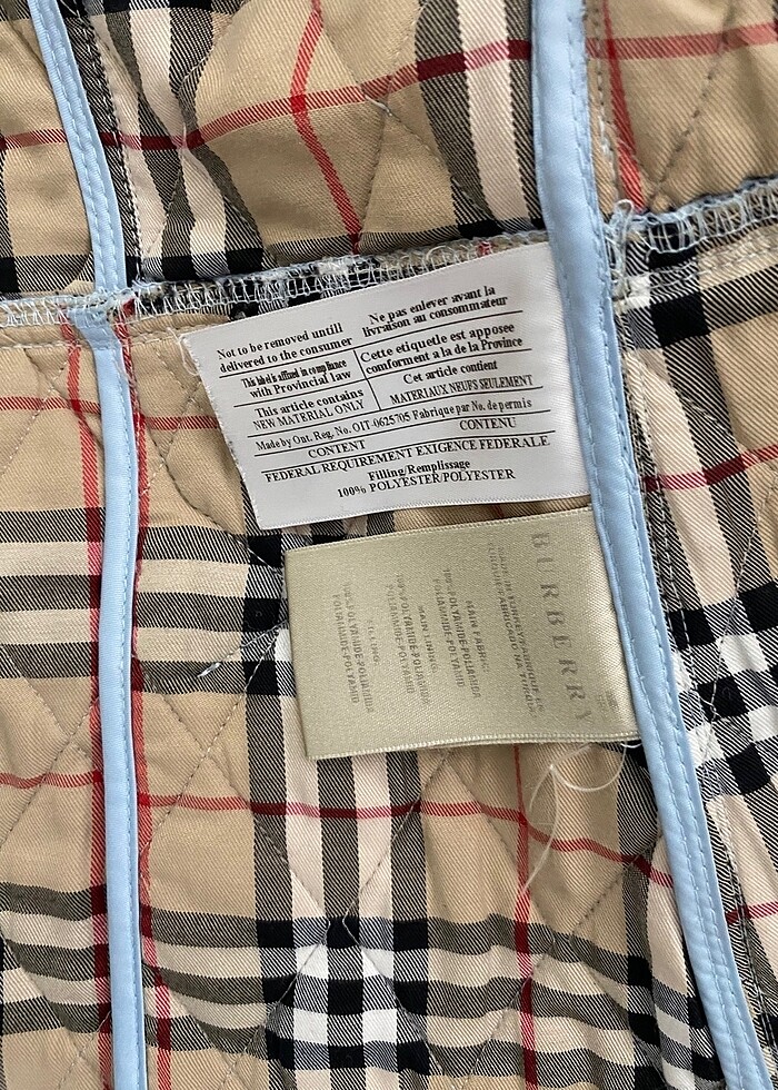 Burberry orjinal kadın mont,ceket - Görsel 3
