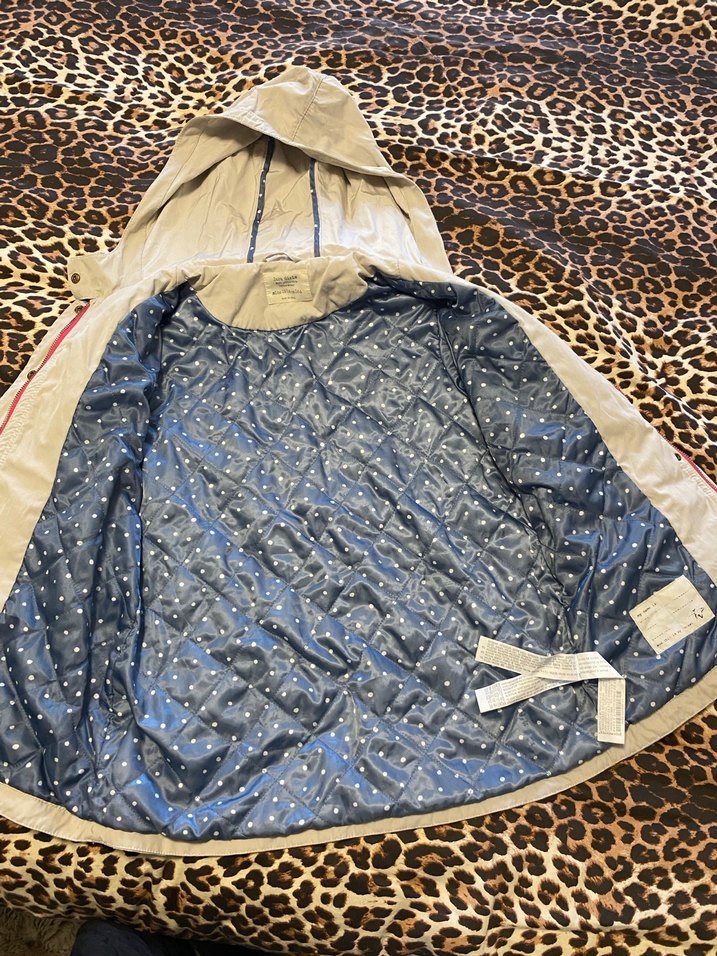 ZARA KIZ ÇOCUK İNCE MONT CEKET - Görsel 2