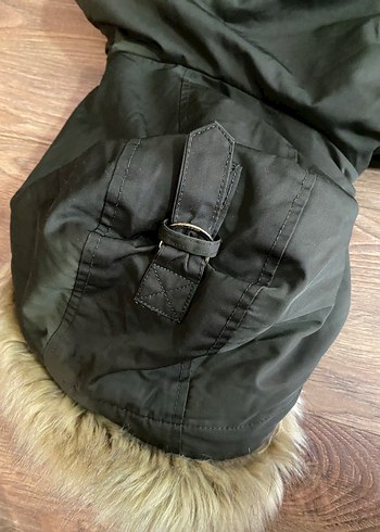 Zara içi kürklü parka,kaban - Görsel 7