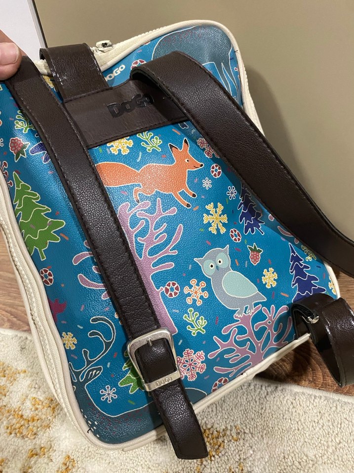 DOGO VEGAN DERİ SIRT ÇANTASI - Görsel 3