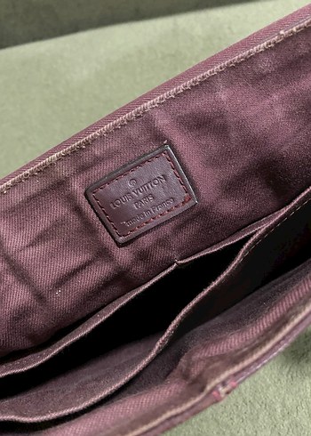 Louis Vuitton Bordo Deri unisex Çanta (orijinal) - Görsel 8