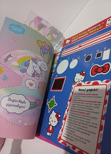 Beden Renk Hello kitty dergi