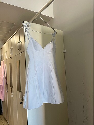 s Beden zara baby blue elbise