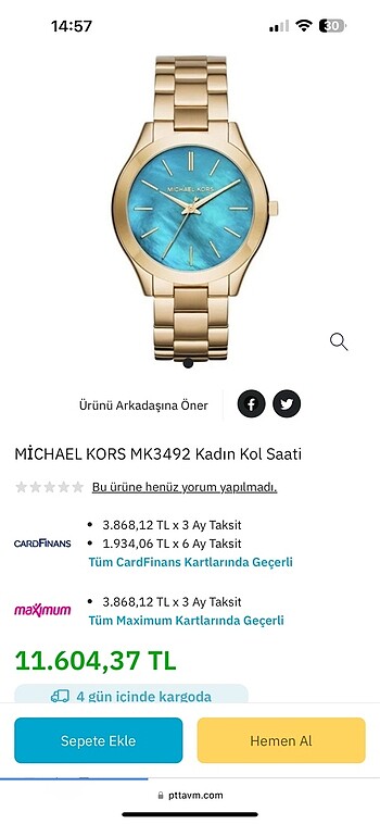 Michael Kors Michael Kors MK3492