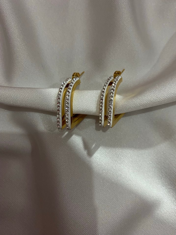 Çelik küpe - Görsel 2