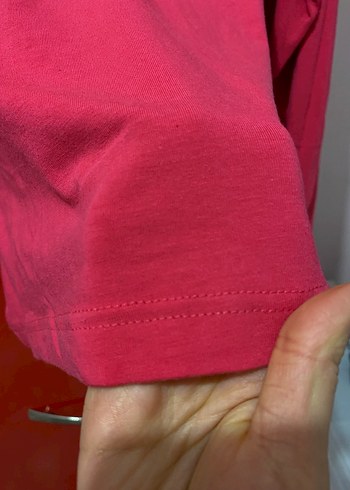 Koz çocuk Kırmızı Düğmeli Uzun Kollu pijama - Görsel 3