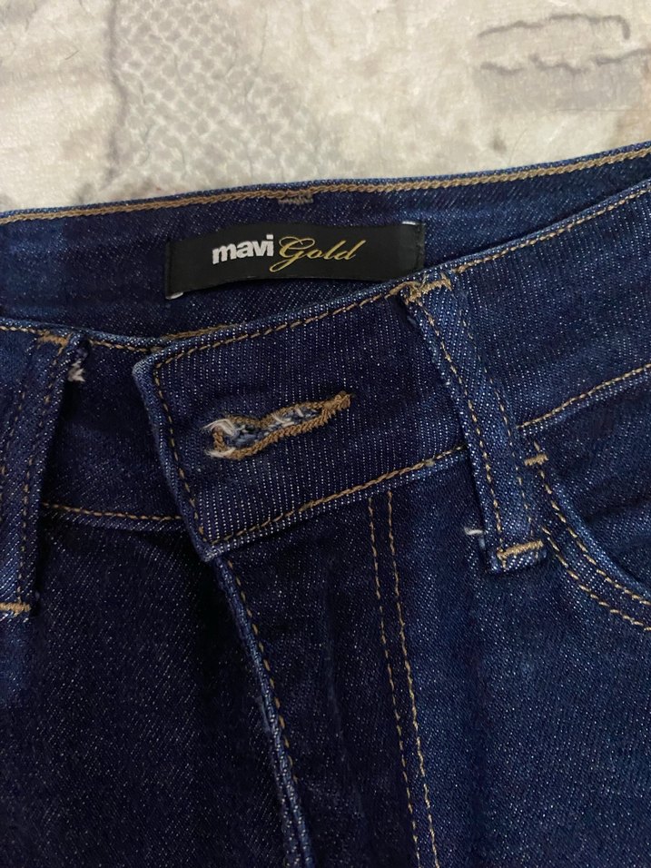 Lacivert Kadın Mon jeans Pantolon - Görsel 2