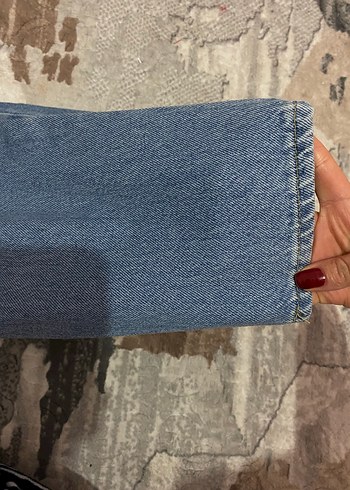 Yırtık Detaylı Midi Boy Kadın Kot Pantolon - Görsel 5