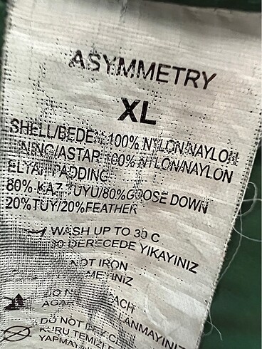 xl Beden Asymmetry Kaztüyü mont