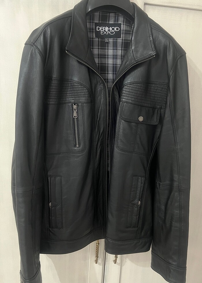 Erkek Derimod deri mont - Görsel 3