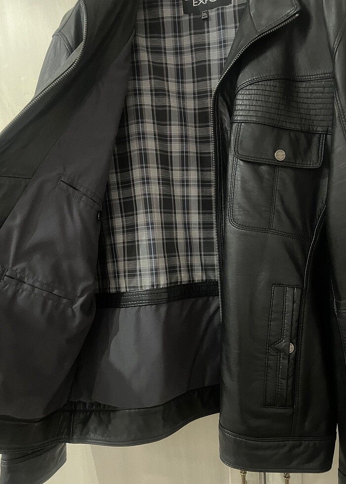 Erkek Derimod deri mont - Görsel 4