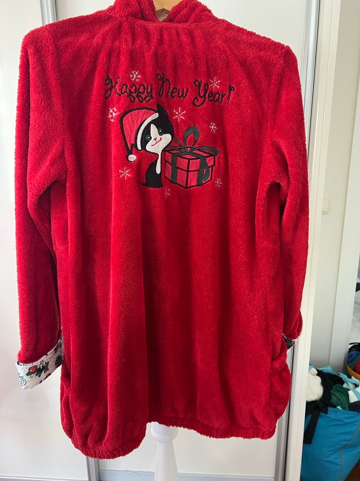 Relax mode  Nakışlı Kadın Polar - Görsel 4