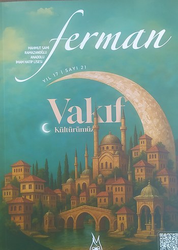 Ferman Vakıf Kültürümüz Konya Mahmut Sami Ramazanoğlu AİHL