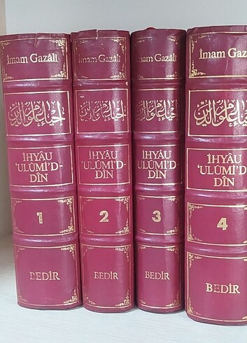 İhya i Ulumiddin İmam Gazali-4 Cilt Takım