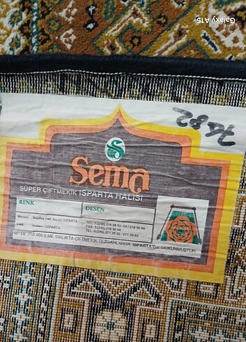 Beden 6 Metre kare Isparta Halı