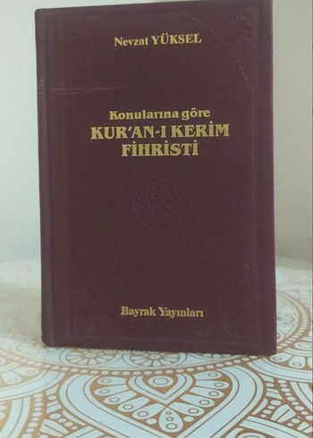 Konularına Göre Kur'an-ı Kerim Fihristi