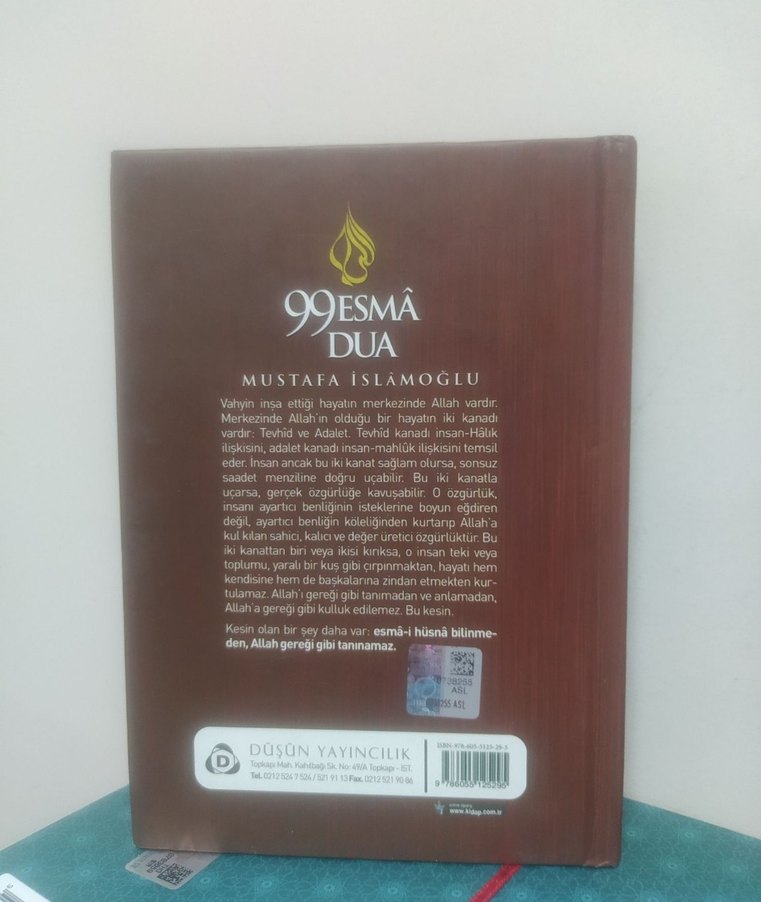 Mustafa İslamoğlu - 99 Esma Dua Kitabı - Görsel 2