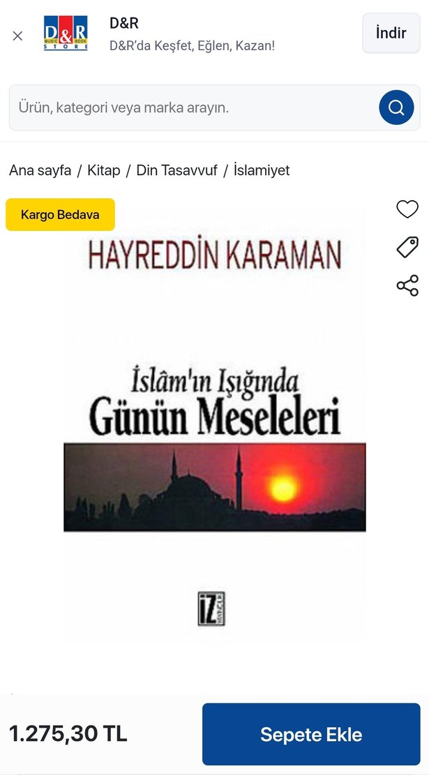 İslam'ın Işığında Günün Meseleleri - Hayreddin Karaman - Görsel 5