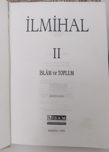 İlmihal II İslam ve Toplum Kitabı - Görsel 3